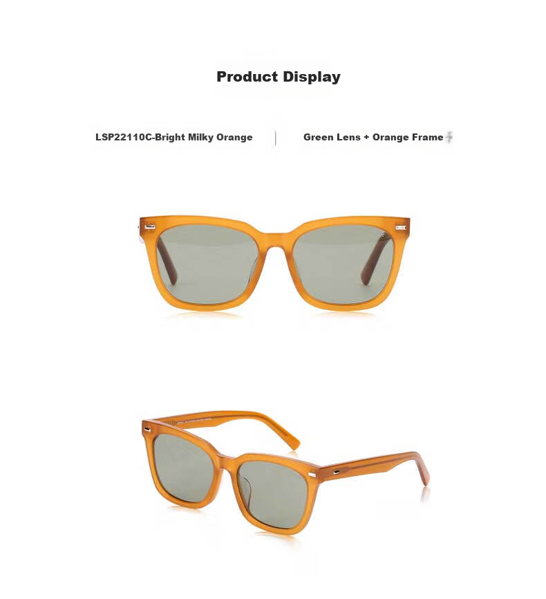 LOOK Sunglasses UV Protection Vintage Small Square Frame Red Bean Style Unisex Sun Glasses Back to School Christmas Gift 8