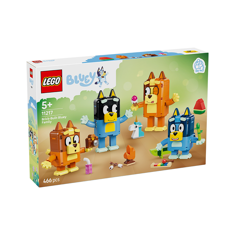 LEGO Building Blocks 11217 Bruy Family Boys and Girls Children's Toy Birthday Gift Home Decoration