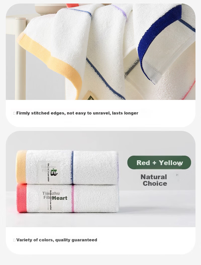 Bamboo 100 Bamboo Fiber 5A Antibacterial Towels 2-Pack Absorbent Lint-Free Adult Large Towels 34x70cm 100g Each Sports 8