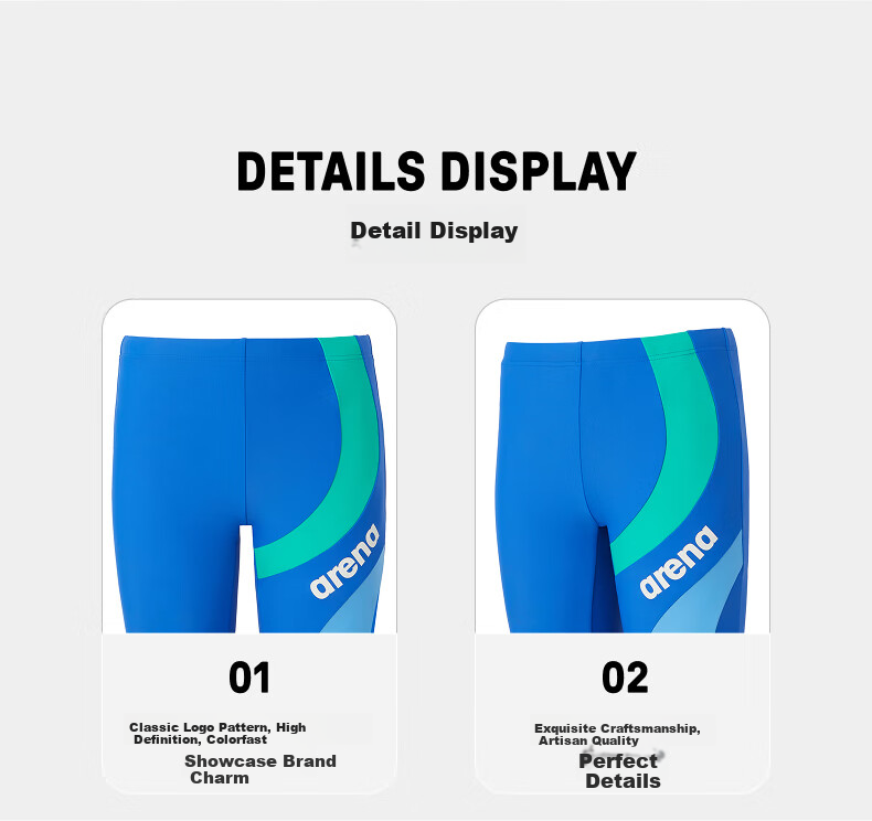 Arena New Kids Chlorine-Resistant Quick-Dry Boys' Swim Trunks LCN5258MC 6