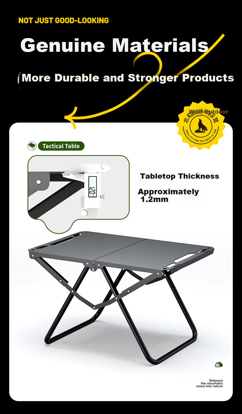 BeiJiLang Tactical Outdoor Camping Quick-Open Foldable Lightweight Portable Multifunctional BBQ Picnic Camping Gear 3