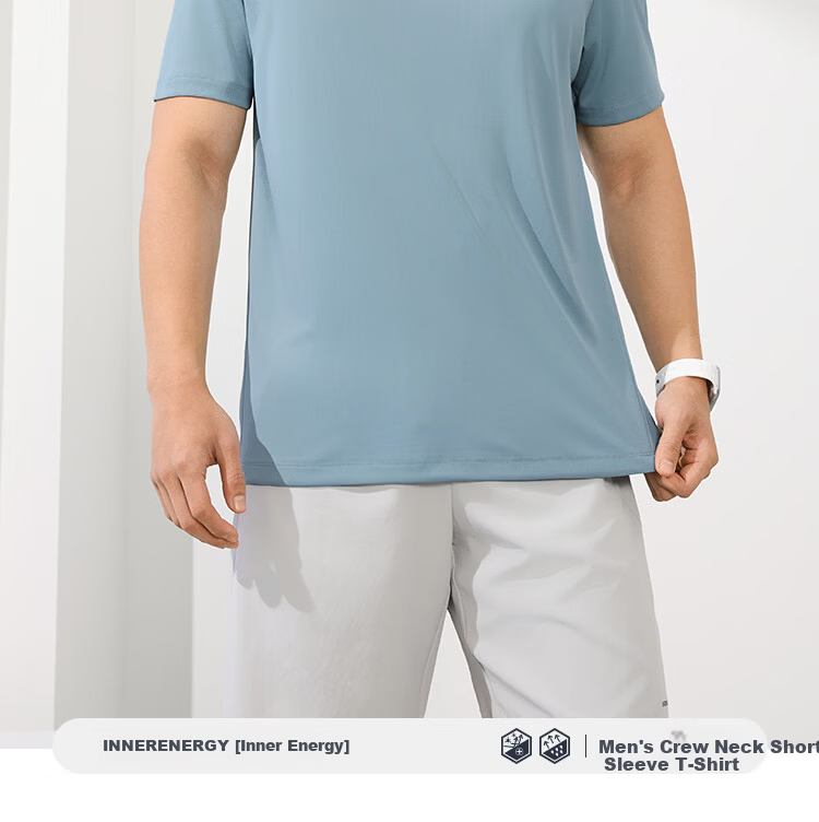 361° Men's Spring Summer Sports Quick-Dry T-Shirt Fitness Casual Short Sleeve Top Base Layer 652624122-1 1