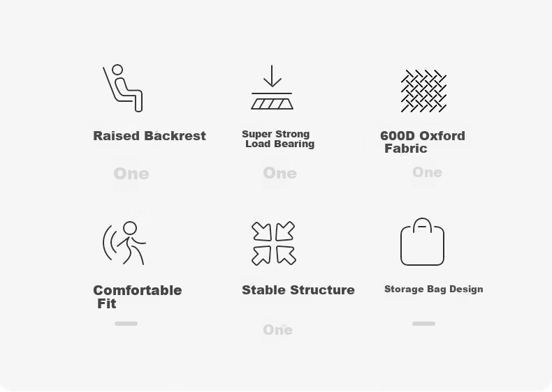 IGear Outdoor Folding Chair Kermit High Back Moon Camping Chair Recliner Beach Chair Seal Portable Folding Stool 1