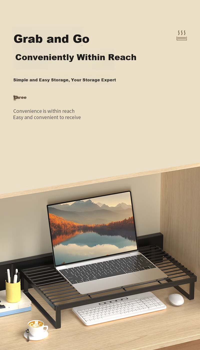 Jiangwutong Laptop Stand, Barbecue Grill, Gaming Laptop Cooler, Desktop Vertical Suspended Bracket, Height-Increasing Stand, Suitable for 18-Inch Apple And Lenovo Legion Raising Models 9
