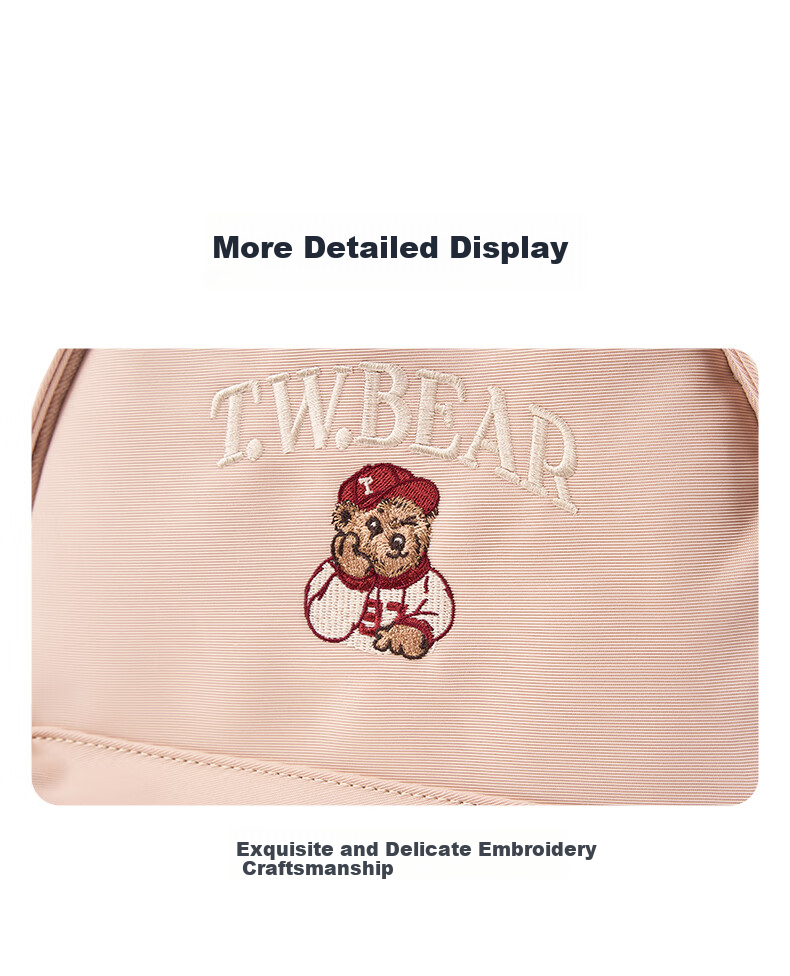 Teenie Weenie Women's Bag 2026 New Mini Backpack Student School Bag TW Bear Backpack Gift for Girlfriend Back-to-School Season 8