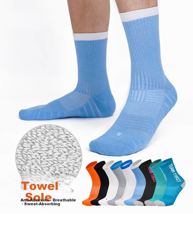 Li Zhizao Silicone Short Socks Non-Slip Football Socks Towel Sole White One Size 2