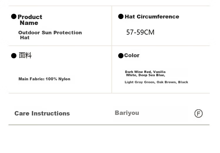 Zhenxiang Women's Spring Summer Sun Hat Fisherman Hat Fashion Waterproof UV Protection P1251 3