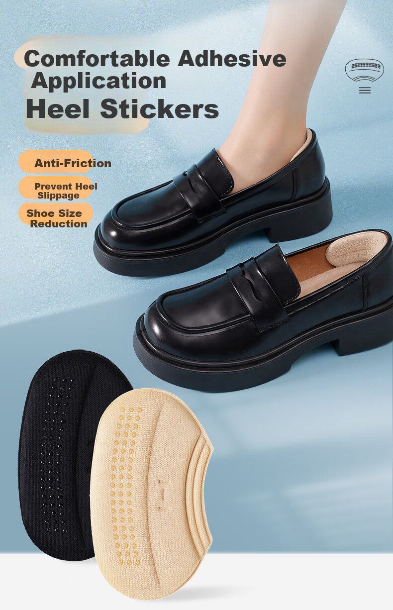 FOOTOPPO Heel Protector Anti-Friction Pads for Shoes High Heels Prevent Heel Slippage 1