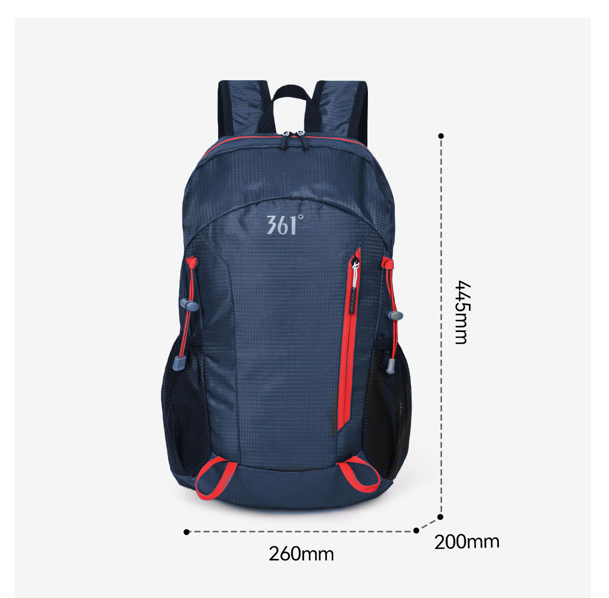 361° Outdoor Mountaineering Backpack for Men Large Capacity Lightweight Hiking Double Shoulder Bag Sports Cycling Bag Foldable Short Trip Backpack 27