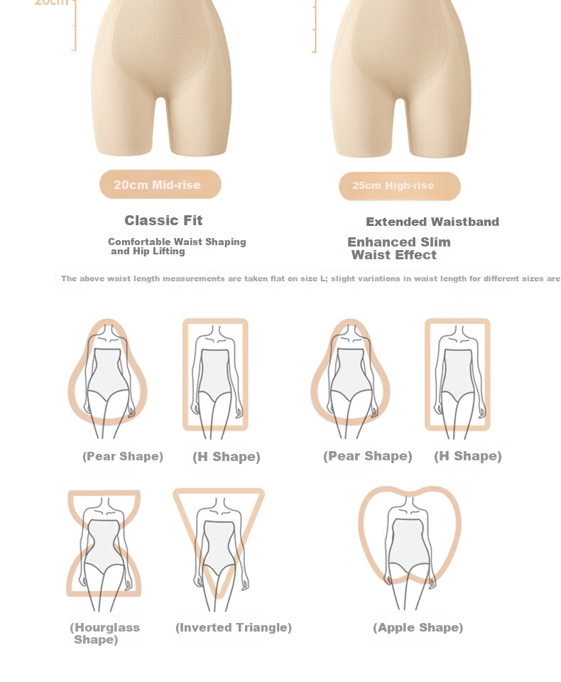 LUCKMEEY [Wang Ju's Choice] Mid-Rise Tummy Control Pants, Strong Shaping, Belly Slimming, Butt-Lifting, Anti-Chafing, Breathable Safety Shorts 17
