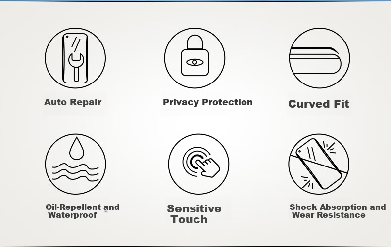 Langling [Top Dust Removal Chamber | 3D Hot-Bent AR Anti-Glare] Full Adhesive Tempered Glass Screen Protector for Honor Magic V6, Full Coverage Anti-Drop, Anti-Fingerprint, High-Definition Film 2