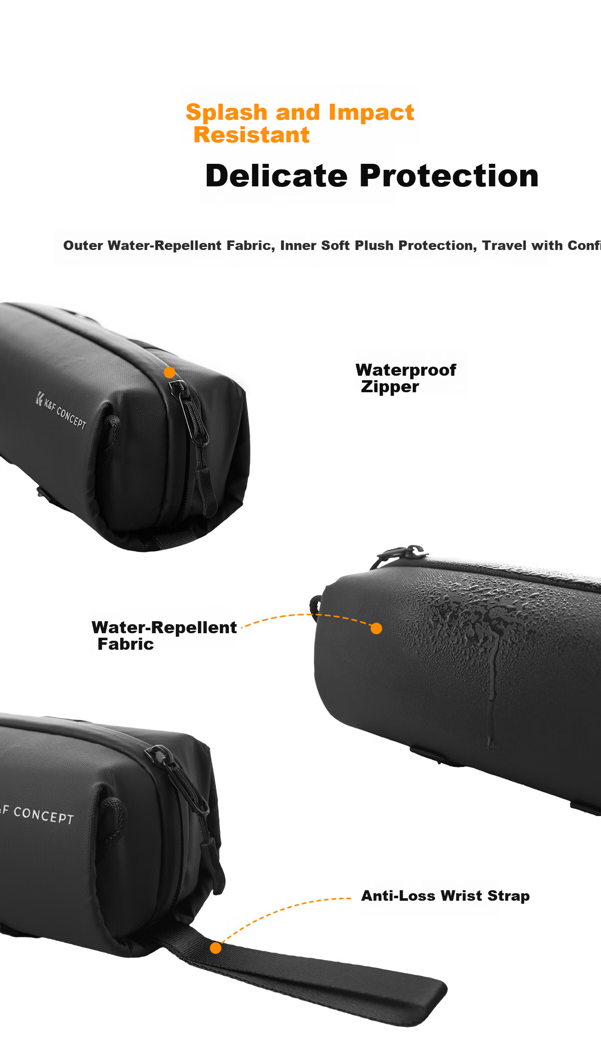 Zhuoer [Over 100,000 Sold Online] Compatible with DJI Pocket 4P/4/3, Hishin Luna Storage Bag Accessory, Protective Case for Travel, Portable Bag for Action 6/5pro/4 12