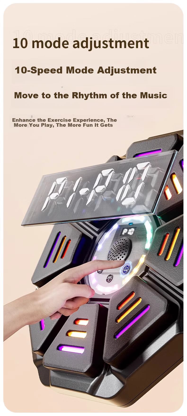 Mi Xiaoshu Smart Music Boxing Machine Wall Target Children's Educational Toy for Boys Students Ages 7-12 Boys Children's Day Birthday Gift 5