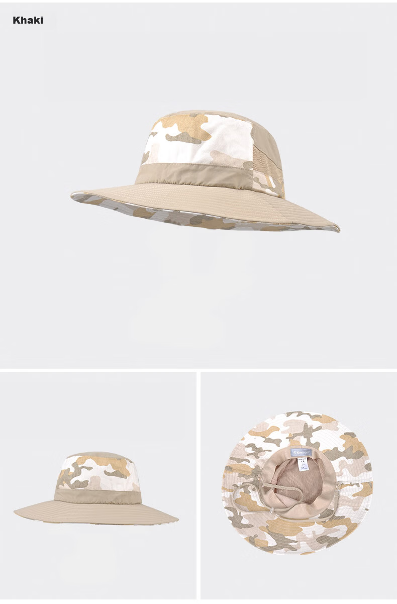 Kenmont Kids Spring Summer Sun Protection Wide Brim Bucket Hat UV Protection Camouflage Boys Hat KM-4885 13