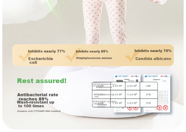 Yingbolun Girls Autumn Winter Cotton Thermal Underwear Set for High School Students 81312 Beige Size 175 3