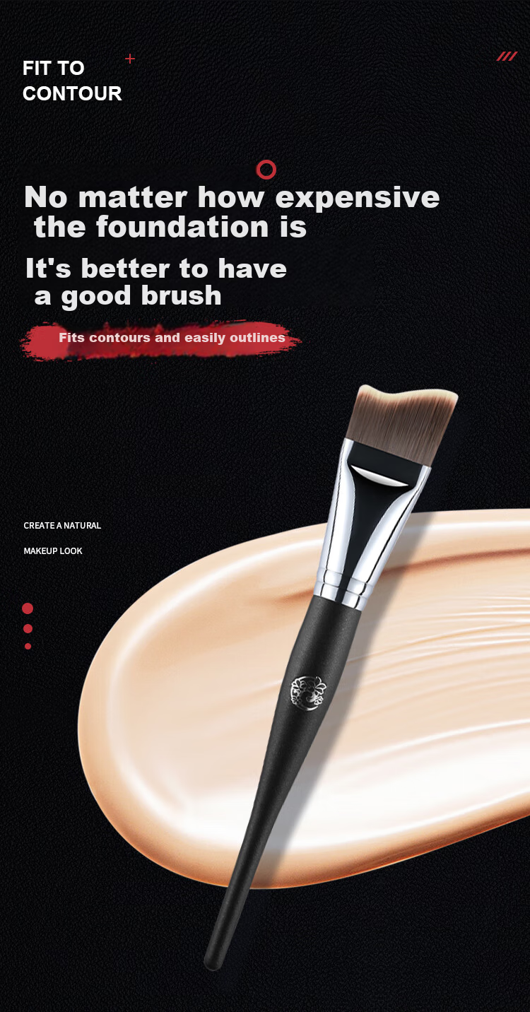 Ainoqi Master Series M318 Mermaid Foundation Brush Natural Blending Beginner Makeup Brush Tool Cangzhou 4