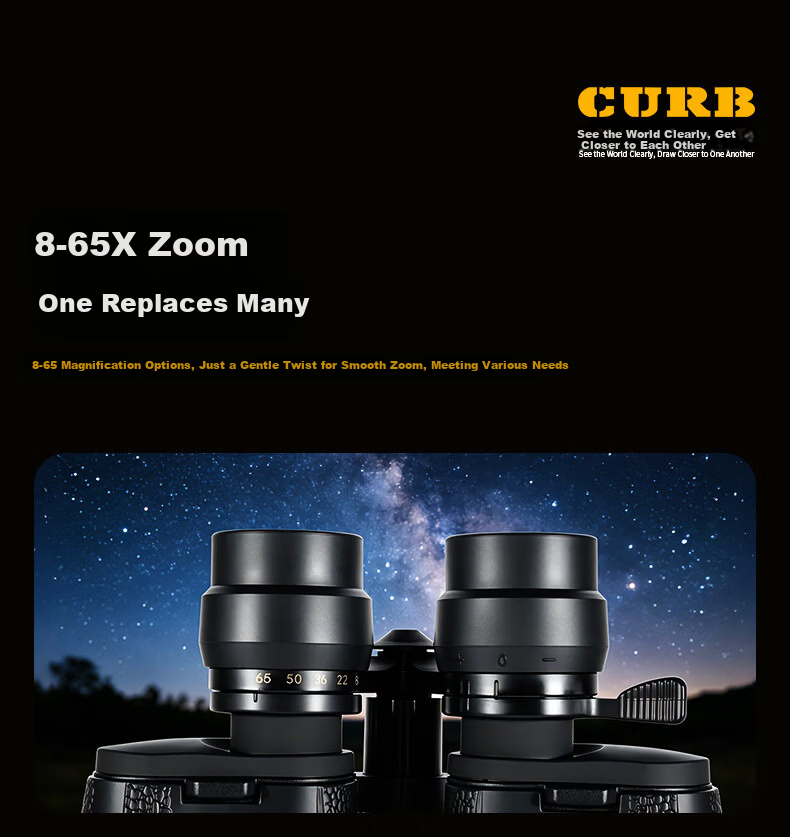 Jiapu High-Power Military-Grade HD Night Vision Professional Adult 8000 Binoculars Zoomable Smartphone Compatible Kilometer Range 15
