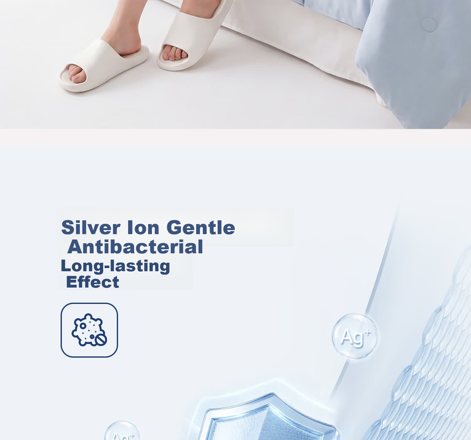 Mercury Home Textiles Antibacterial Slippers Men's Summer 2026 New Indoor Bathroom Couple Soft Sole Beach Sandals Women's 3