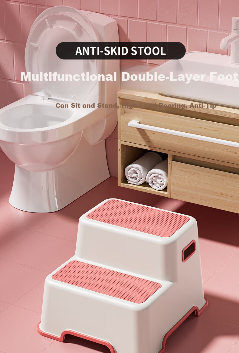 Youjia Liangpin Toilet Aid Children's Stair-Step Potty Seat Baby Step Stool 3-in-1 1