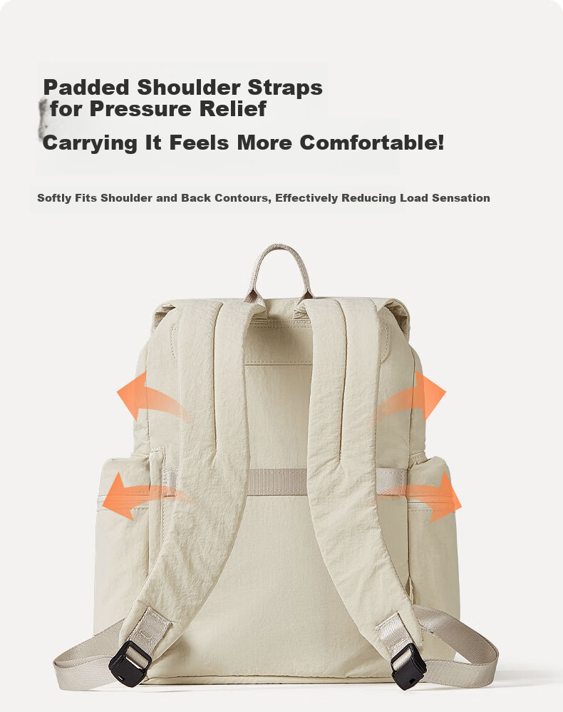 Aji Outdoor Travel Backpack Women College Student School Bag Fashion Versatile Waterproof Lightweight Small Travel Backpack 6