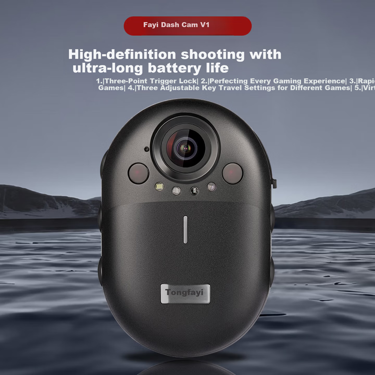 Fayi V1 Law Enforcement Recorder HD Portable Evidence Collection Life Recording Short Video Shooting 10-Hour Battery 32GB Version
