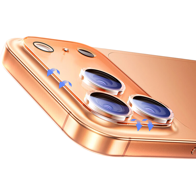 DIVI [2-Pack | Full Coverage Lens Protector] for Apple IPhone 17, Rear Camera Protection Film, HD Full Coverage Anti-Drop