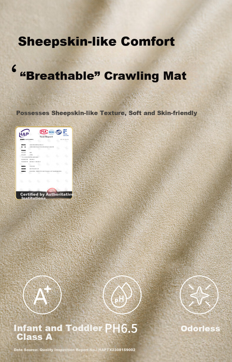 Beiboshi Babybox Antibacterial XPE Crawling Mat Double-Sided Thickened Foldable Baby Play Mat for Home 5