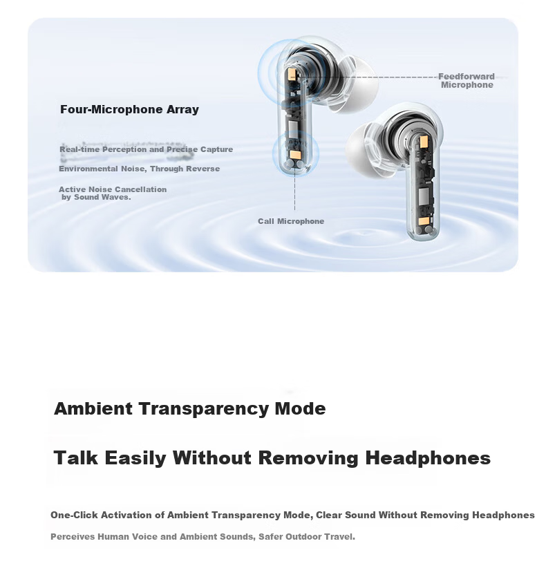 BASEUS BP1 NC In-Ear True Wireless Bluetooth Earphones Deep Noise Cancellation Long Battery Life Custom Touch Control Compatible with Apple iPhone 17 Huawei Vivo Phones Gift 7