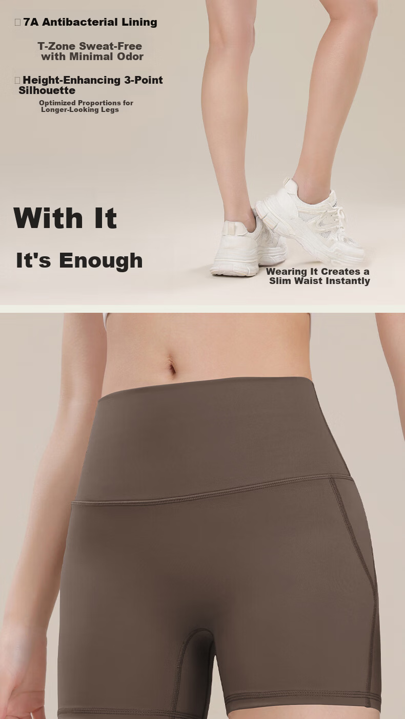 Free Style Women's 3/4 Yoga Pants Summer High-Waist Butt-Lifting Sports Shorts Pilates Training Running Fitness Cycling Pants 4
