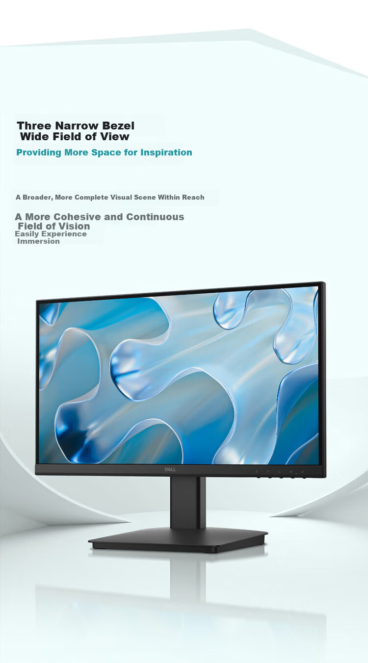 Dell 21.5-inch Office Monitor FHD 100Hz Hardware Blue Light Filter 3000:1 Home Full HD Computer Display SE2225HM 6