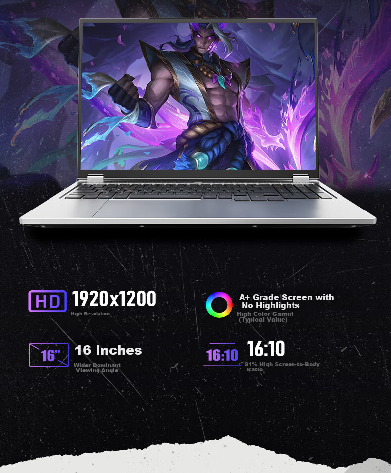 Wanjiazhanhun [Subsidies] Sold by JD GTX1050 Dedicated Graphics Card, 16-Inch, 16GB+512GB, 2026 New Model, Four-Year Warranty Extension, On-Site Service Laptop Gaming Notebook 10