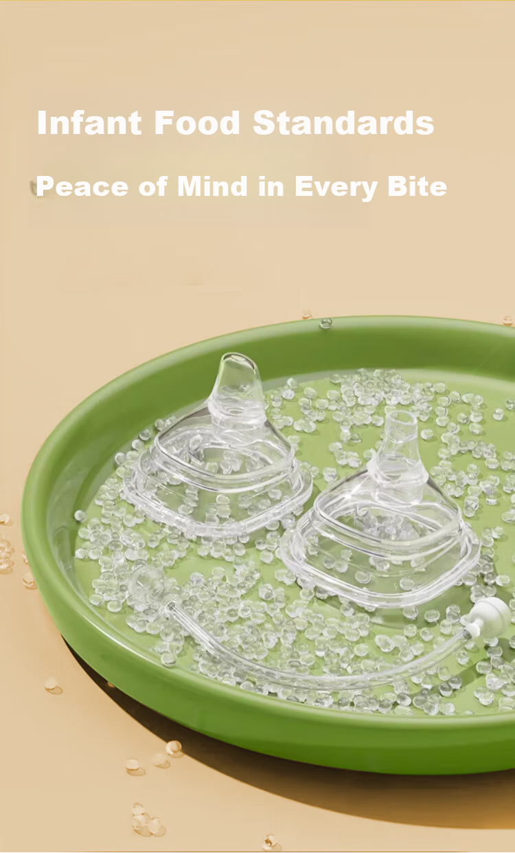 Guangduola Square Bottle Gravity Ball Nipple Straw Built-In (Suitable for Hegeng Bottle Accessories) 10