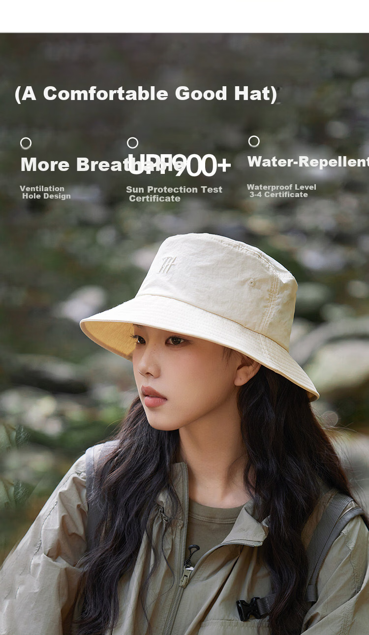 Zhenxiang Women's Spring Summer Sun Hat Fisherman Hat Fashion Waterproof UV Protection P1251 7