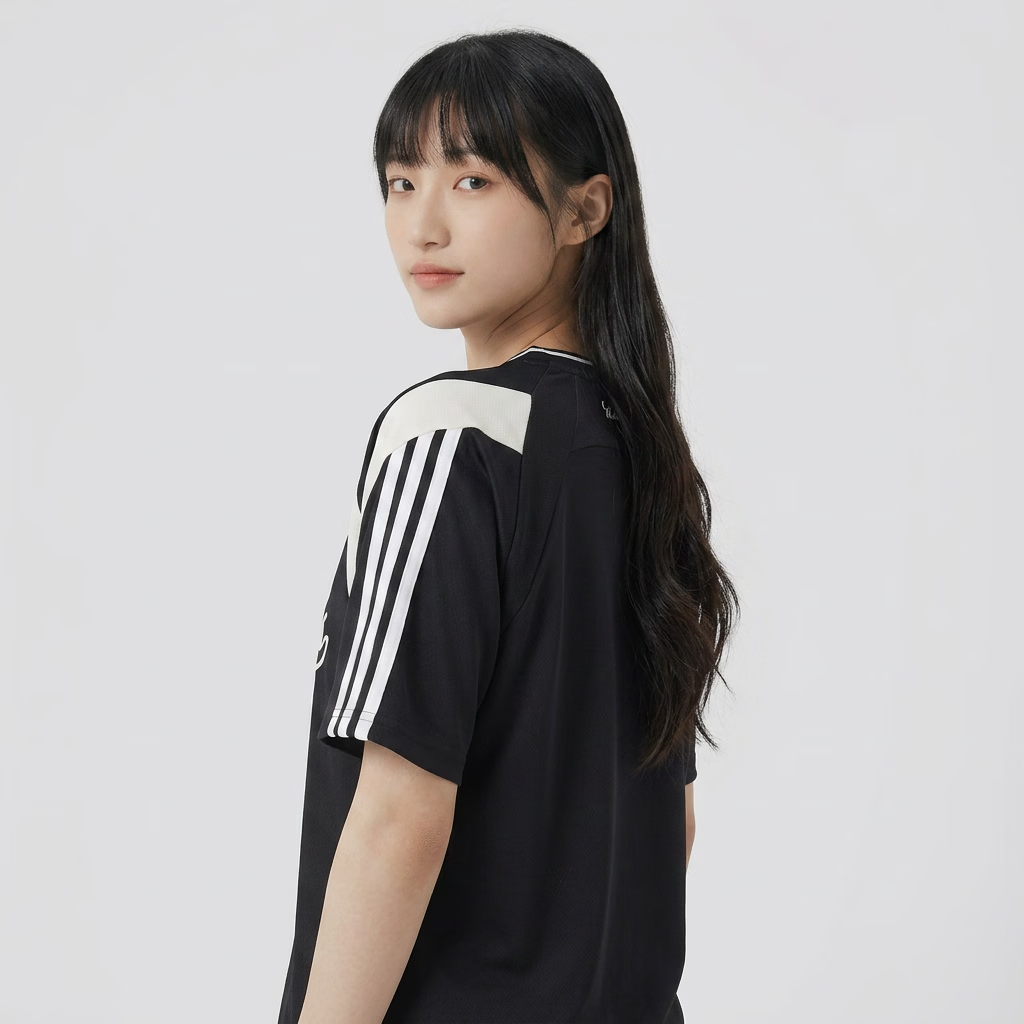Adidas Sports Style Series Women's W HER TEE Short Sleeve T-Shirt KB6126 White M 4