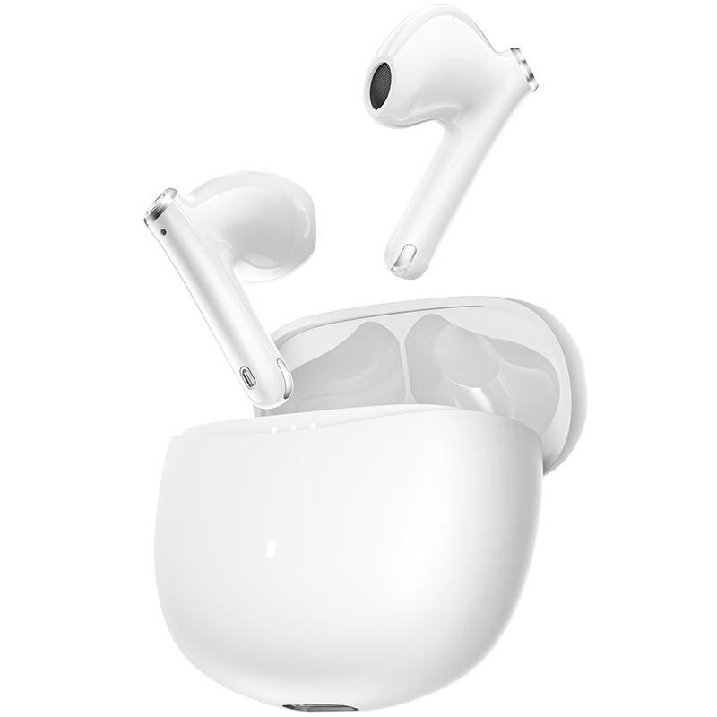 IKF Find Air5 LDAC True Wireless Bluetooth Earbuds Music Sports Semi-In-Ear Gaming Low Latency Dual Host Bluetooth 6.0 Classic White