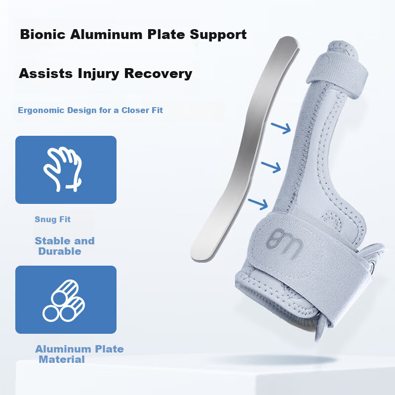 BM Medical Wrist Brace for De Quervain's Tenosynovitis Thumb and Wrist Joint Support with Aluminum Splint