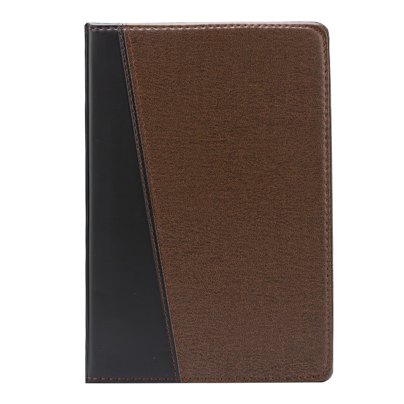 M&G Color-Block Soft Leather Cover Notebook, Meeting Office Supplies, Conference Record Book, Affordable Diary, Journal, Business 25K120 Single Book APYD2K78