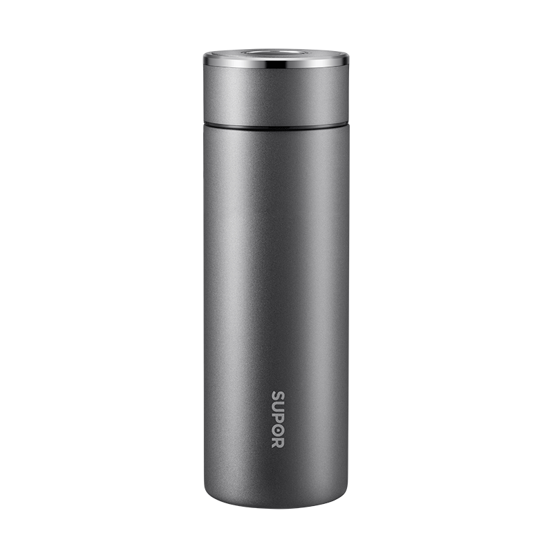 SUPOR Insulated Tumbler 316L Stainless Steel Portable Business Travel Tea Infuser Water Bottle Gift for Men and Women Birthday Present