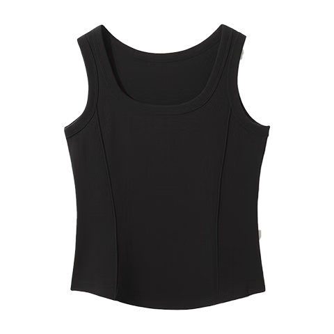 Herbal Original Color Women's Camisole Lyocell Summer Cool Thin Backless Base Layer Integrated Vest White