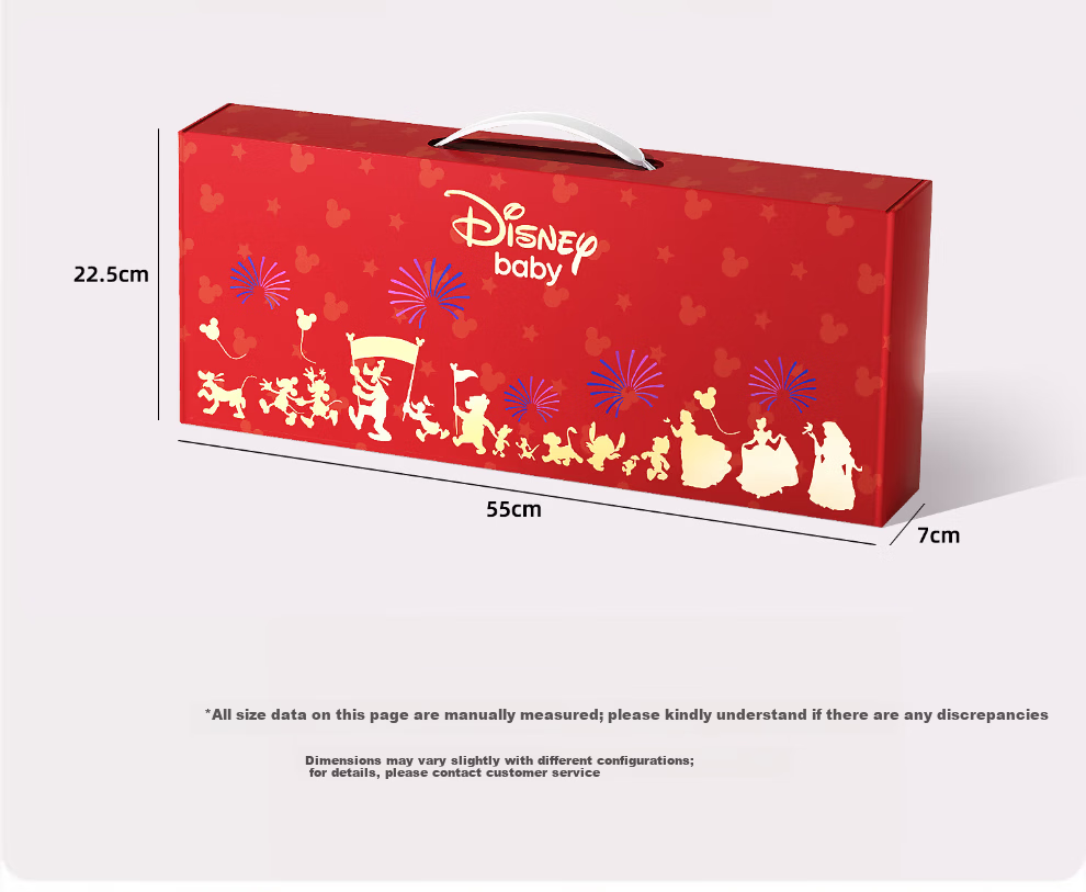Disney Newborn Gift Box Newborn Meeting Gift Full Moon Gift Practical Newborn Gift 0-6-12 Months Cloth Book 14