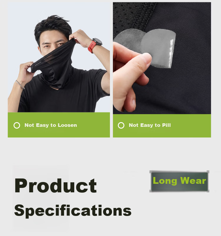SupFire Sunscreen Face Mask Men Ice Silk Neck Gaiter Women Magic Headscarf Outdoor Cycling Mountaineering Windproof Dustproof Fishing Face Cover 10
