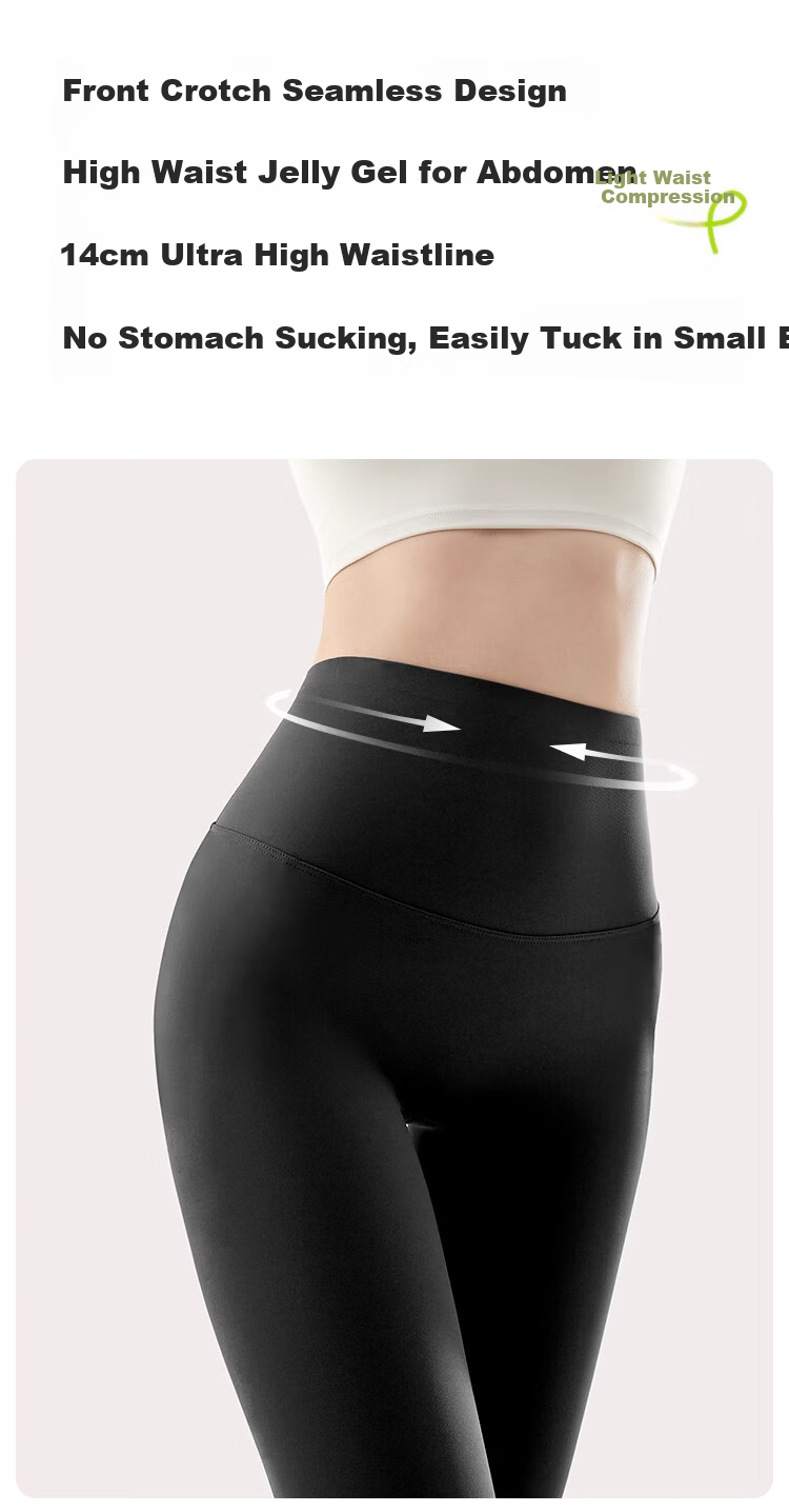 MiiOW Shark Leggings for Women, 2025 New Style, Thick Fleece-Lined, for Outer Wear, Autumn And Winter, Butt-Lifting, Slightly Elastic Yoga Pants 9