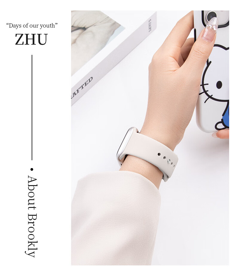 BHO [Over 1 Million Sold Online] Compatible with Apple Watch Band, Suitable for Apple Watch S12 Sports Band, IWatch S11/10/9/ultra4/se Silicone Strap 7