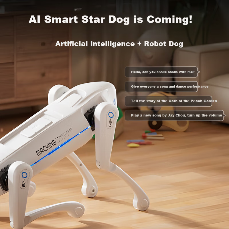 Dimoarch Robot Dog Kids Toy Boys 3-6-7 Years Birthday Smart AI Remote Control Car 8-12 Years Gift