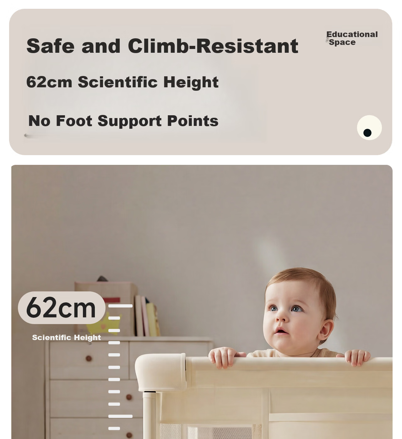 Manlong Baby Playpen Crawling Mat Floor Fence Children's Crawling Mat Protective Play Fence 1.8*2m 11