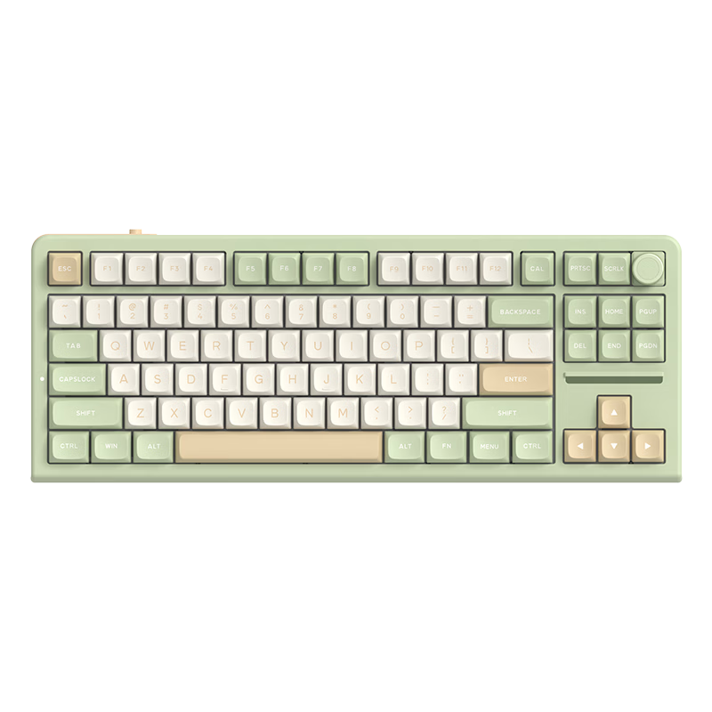 KZZI Z87 [Jinshu 87] Tri-Mode Wireless Mechanical Keyboard 88-Key Gaming Keyboard Customizable Office Keyboard Bluetooth Wired Silent Switch Avocado RGB Peach Pink Switch