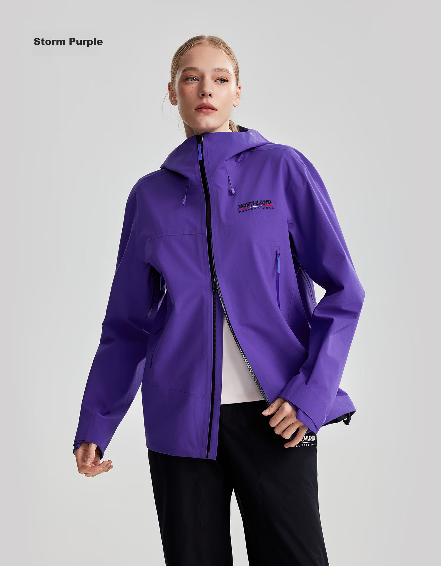 NORTHLAND 【Gale】3L Hard Shell Waterproof Windproof Hiking Mountaineering Jacket Unisex Outdoor Shell Jacket 13