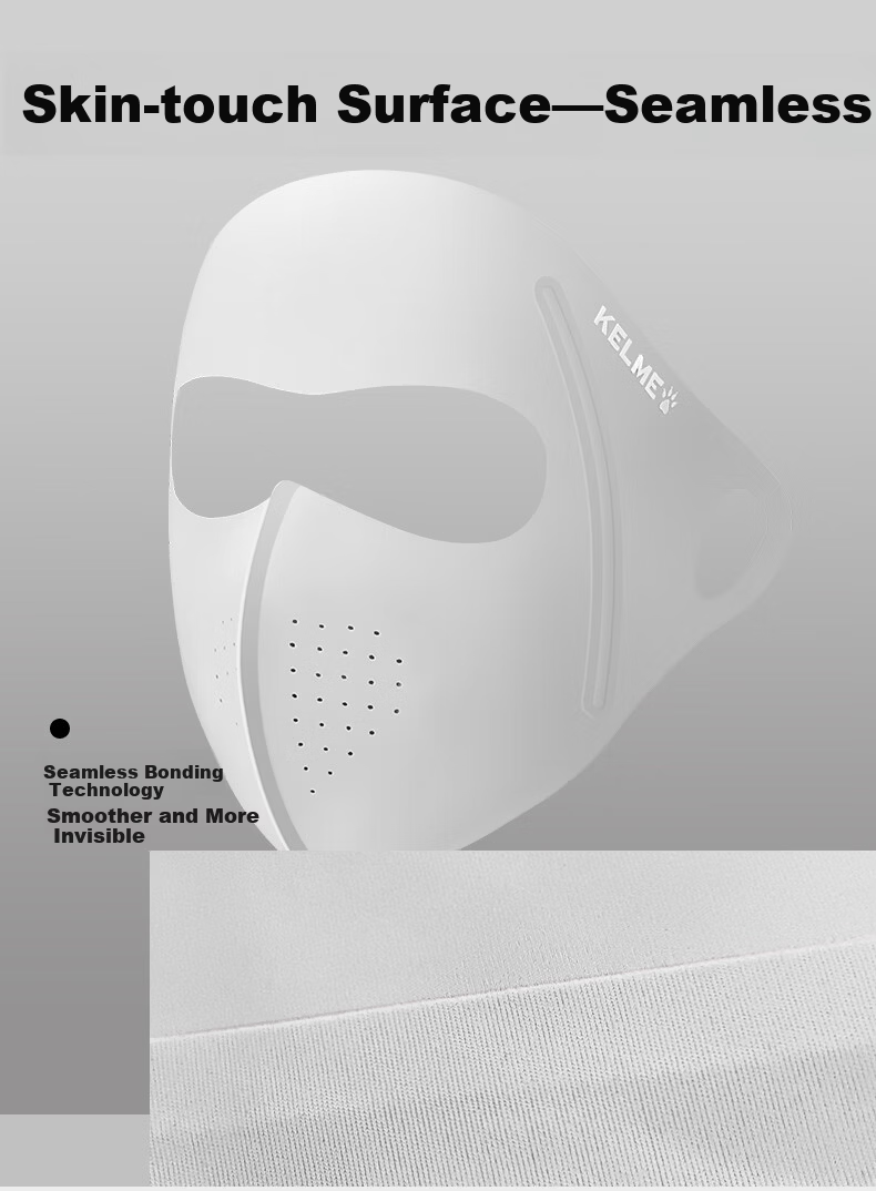 KELME Sun Protection Face Mask Unisex Full Face Cooling Ice Silk Breathable Comfortable Outdoor Cycling Mountaineering Balaclava 4