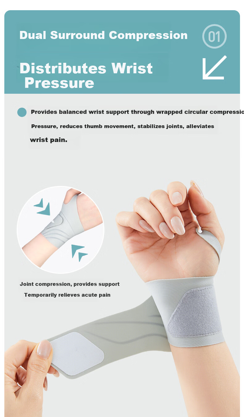 LI-NING Wrist Support TFCC Injury Wrist Sleeve Sprain Wristband Badminton Tennis Sports Wrist Joint Tendon Sheath Protector 5