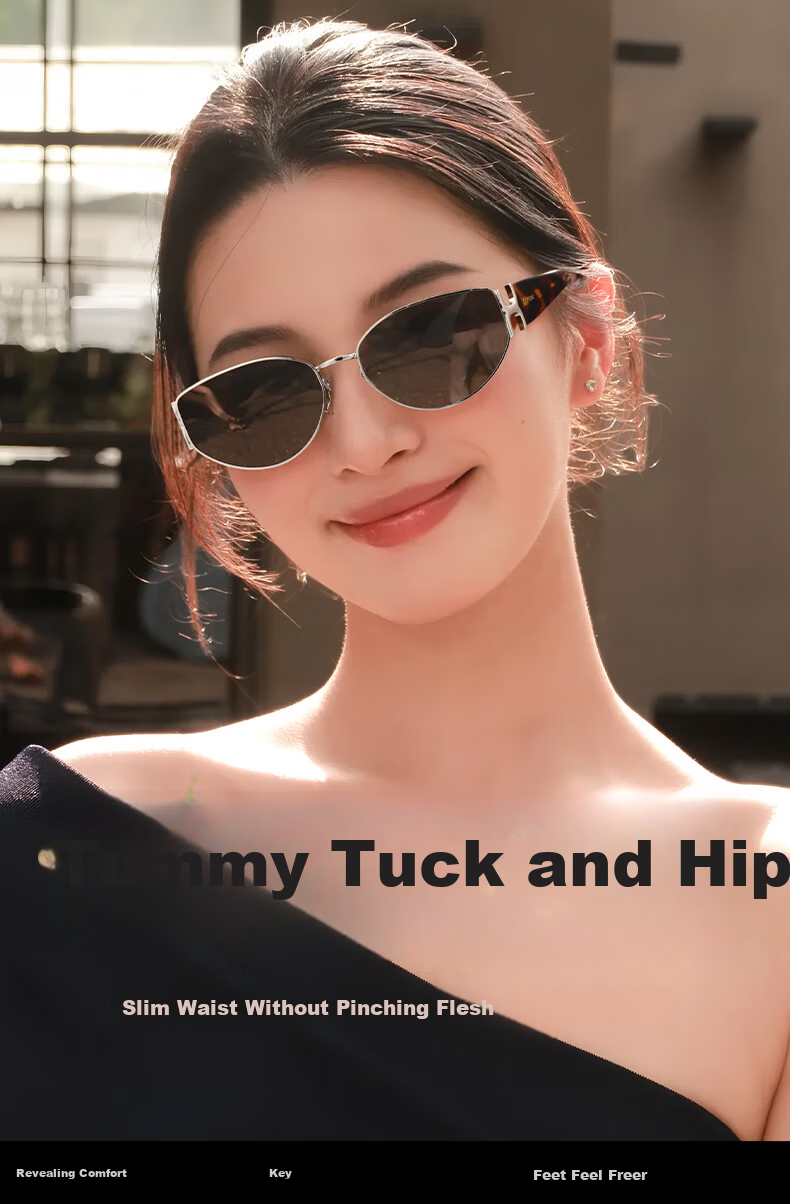 Jiaboli Vintage Style Cat Eye Sunglasses for Women 2025 New Nylon UV Protection Sun Glasses High-End Travel Outdoor 1